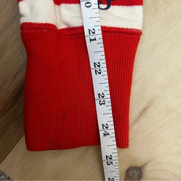 Juicy Couture Red and Cream Striped Zip Up Hoodie - Picture 11 of 12